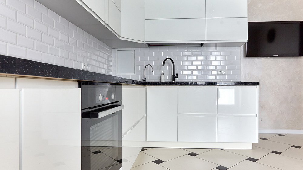 Белый кухонный гарнитур-Угловая кухня «Модель 748»-фото4