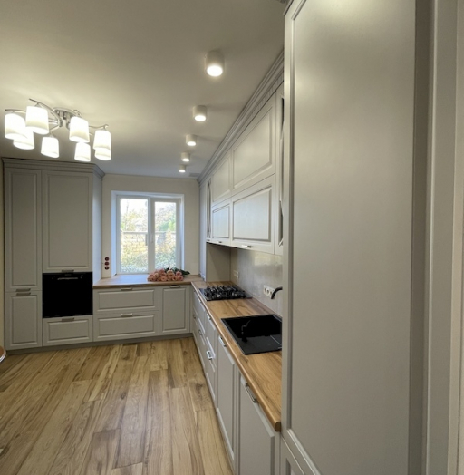 Высокие кухни под потолок-Современная классика «Модель 723»-фото12