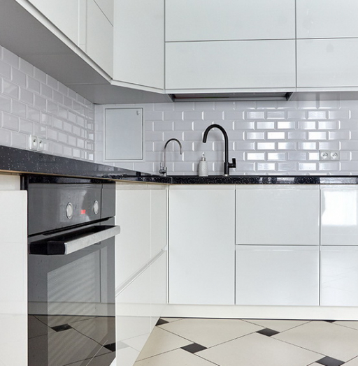 Белый кухонный гарнитур-Угловая кухня «Модель 748»-фото10