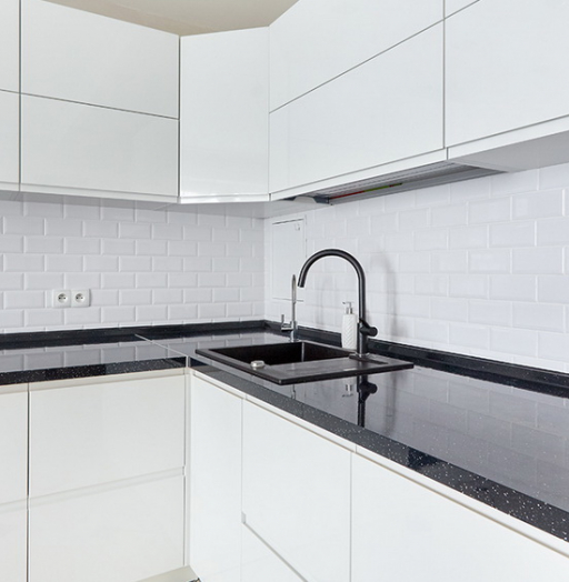 Белый кухонный гарнитур-Угловая кухня «Модель 748»-фото10