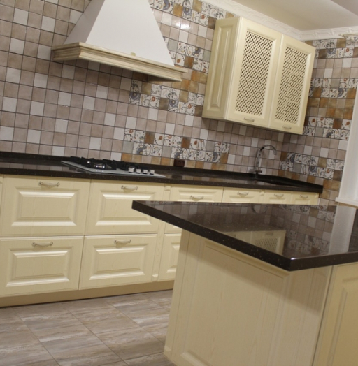 Белый кухонный гарнитур-Кухня МДФ в ПВХ «Модель 495»-фото7