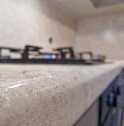 Бежевые кухни-Кухня МДФ в ПВХ «Модель 558»-фото7